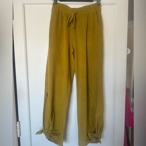 Daily Practice Terry Yellow/ mustard pants